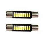 Світлодіодна лампа C5W Festoon 9SMD 4014 12V 28мм Білє світло - Зображення 2