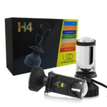 Комплект світлодіодних лінз з активним охолодженням Y9 BI-LED H4 mini 35/45W 5500K 12V 24V