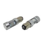 Світлодіодна лампа з цоколем 1157 BAY15d P21/5W 21 SMD 2835 12V Преміум Червона з лінзою - Зображення 3