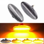 Світлодіодний динамічний бічний маркер Покажчик повороту для Nissan, Renault Koleos, Renault Master Жовтий