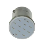 Світлодіодна лампа з цоколем 1156 BA15d P21W COB 12V Жовта - Зображення 4