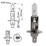 Галогенна лампа Narva Standart H1 48702 24V 70W P14.5s - Зображення 2
