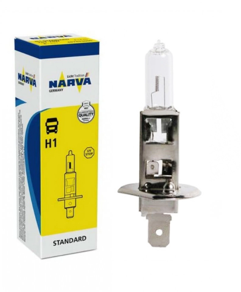 4815492977_galogenni-lampi-narva Галогенні лампи Narva Standart H1 48750 24V 100W P14.5s - Зображення 1