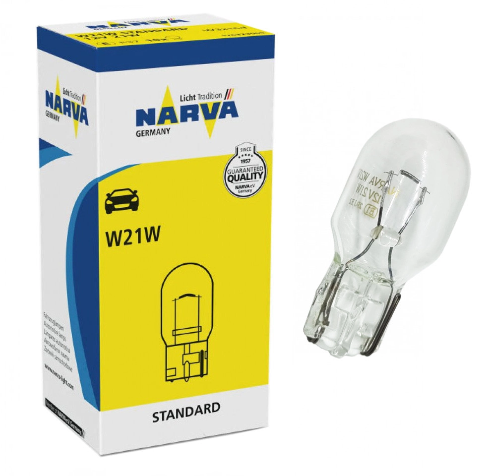 4815525822_galogennaya-lampa-narva Галогенная лампа Narva W21W 12V 21W 17632 Standard - Зображення 1