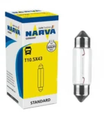Автомобільна лампа Narva C5W SV8.5 24V 5W салон, номери 17185 Standard 43m