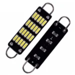 Світлодіодна лампа C5W Festoon 20SMD 4014 12V 44мм Подвійна петля Біле світло
