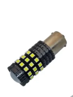 Світлодіодна лампа з цоколем 1156 BA15s P21W 42 SMD 3030 8-32V з лінзою - Зображення 4