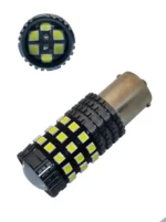 Світлодіодна лампа з цоколем 1156 BA15s P21W 42 SMD 3030 8-32V з лінзою
