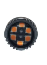 Світлодіодна лампа 7440 T20 WY21W W3x16d 42SMD 3030 12Vз лінзою Жовте світло - Зображення 5