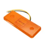 Світлодіодний габаритний ліхтар SMD Жовтий 110*45mm Габаритні вогні для вантажівки, причепа Повторювачі 12-24V - Зображення 6