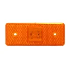 Світлодіодний габаритний ліхтар SMD Жовтий 110*45mm Габаритні вогні для вантажівки, причепа Повторювачі 12-24V - Зображення 4