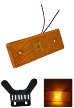 Світлодіодний габаритний ліхтар SMD Жовтий 110*45mm Габаритні вогні для вантажівки, причепа Повторювачі 12-24V