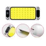 Світлодіодний ліхтар у салоні, освітлення багажника на двохст. скотче, алюмінієва плата 12-24V 10W COB Білий 1шт - Зображення 5