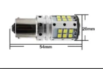 Світлодіодна лампа з цоколем 1156 BA15s P21W 32 SMD 3030 12-24V з обманкою 1600Lm Біле світло - Зображення 5