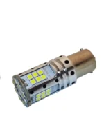 Світлодіодна лампа з цоколем 1156 BA15s P21W 32 SMD 3030 12-24V з обманкою 1600Lm Біле світло - Зображення 3