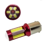 Світлодіодна лампа з цоколем 1156 BA15s P21W 78 SMD 4014 12V 980Lm Біле світло
