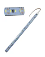 Світлодіодна стрічка 36 SMD 4014 12V у силіконі на самоклейці лінійка 24,5 см. Біла