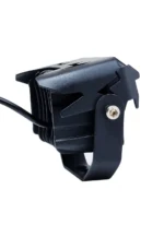 Світлодіодна двоколірна протитуманна фара Led балка 20W Білий Жовтий метал - Зображення 3