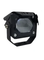 Світлодіодна двоколірна протитуманна фара Led балка 20W Білий Жовтий метал - Зображення 2