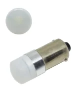Світлодіодна лампа T4W BA9S 1SMD 3030 Біла 12 V матова лінза