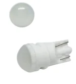 Світлодіодна лампа Т10 (W5W) 3SMD 2835 12V Білий керамічна матова лінза
