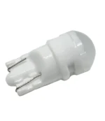 Світлодіодна лампа Т10 (W5W) 3SMD 2835 12V Білий керамічна матова лінза - Зображення 2