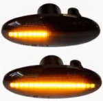 Світлодіодний динамічний бічний маркер Покажчик повороту для Nissan, Renault Koleos, Renault Master Жовтий - Зображення 5