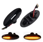 Світлодіодний динамічний бічний маркер Покажчик повороту для Nissan, Renault Koleos, Renault Master Жовтий