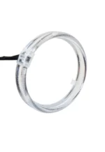 Очі діодні для лінз G6 95мм на маски 3 дюйми з драйвером двокольорові Білий Жовтий (ангельські очі) - Зображення 3