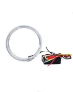 Очі діодні для лінз G6 95мм на маски 3 дюйми з драйвером двокольорові Білий Жовтий (ангельські очі) - Зображення 4