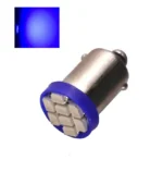 Світлодіодна лампа T4W BA9S 8SMD 1210 Синій 12V