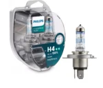 Галогенна автолампа PHILIPS H4 X-treme Vision 12342XVРS2 HCB 12V 60/55W +150%