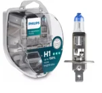 Галогенна автолампи PHILIPS H1 X-treme Vision 12V 12258XVPS2 HCB 55W +150%