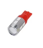 Світлодіодна лампа Т10 (W5W) 10SMD 5630 12V Червона - Зображення 2