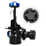 Комплект світлодіодних лінз з активним охолодженням P5 BI-LED H4 mini 5000K 12-24V - Зображення 6