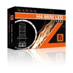 Комплект світлодіодних лінз з активним охолодженням P5 BI-LED H4 mini 5000K 12-24V - Зображення 7