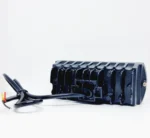 Світлодіодна додаткова фара чотирирежимна Led ближнє світло 6 лінз 12-80V 40W метал Білий Жовтий 125мм - Зображення 6