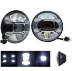 Універсальні світлодіодні led фари 7 дюймів Led DRL LED фари оптика Ніва Ваз Газ Ваз Honda 2101 DRL ДХО