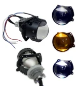 Комплект Бі лід лінз 3 дюйми H6 Bi Led лінзи 3.00" 5000K 12V 100W DRL