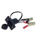 Адаптер перехідник АКБ Прикурювач Адаптер із затискачами АКБ з кришкою