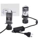 Комплект світлодіодних лінз H4 G03 5000K 8000Lm Bi-Led mini lens 12-24V