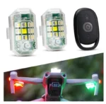 Світлодіодний ліхтар, що попереджає стробоскоп, бездротова лампа для велосипедів і мотоциклів RGB на магніті - Зображення 2