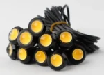 Орлине око врізні Led ДХО ЖОВТИЙ 23мм 24V - Зображення 7