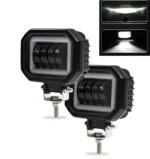 Світлодіодна протитуманна балка додаткова фара Led з ДХО 4 лінзи 40W 6000K