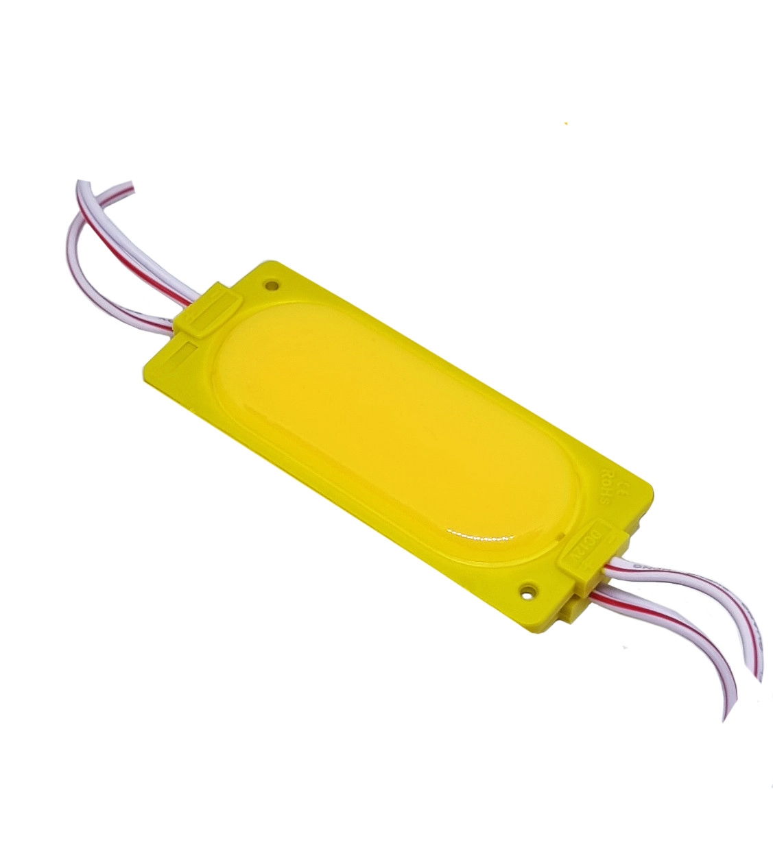 5064623803_svitlodiodnij-modul-cob Світлодіодний модуль COB 3W 8535 12V Жовтий на скотчі - Зображення 1