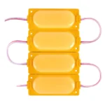 Світлодіодний модуль COB 3W 8535 12V Жовтий на скотчі - Зображення 2