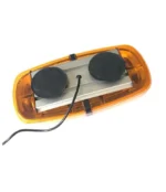 Світлодіодний застережливий ліхтар, 36 Led мигалка 12-24V на дах автомобіля Жовтий - Зображення 4