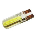 Світлодіодна лампа Т10 (W5W) COB silicone 12V Білий - Зображення 6