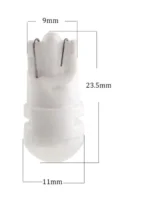 Світлодіодна лампа Т10 (W5W) 3SMD 2835 12V Червоне світло кераміка - Зображення 5