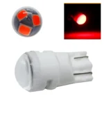 Світлодіодна лампа Т10 (W5W) 3SMD 2835 12V Червоне світло кераміка